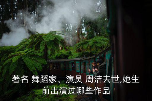94年春晚周洁的舞蹈,中国著名舞蹈家周洁去世