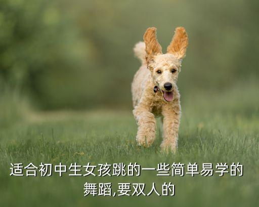 适合初中生女孩跳的一些简单易学的 舞蹈,要双人的