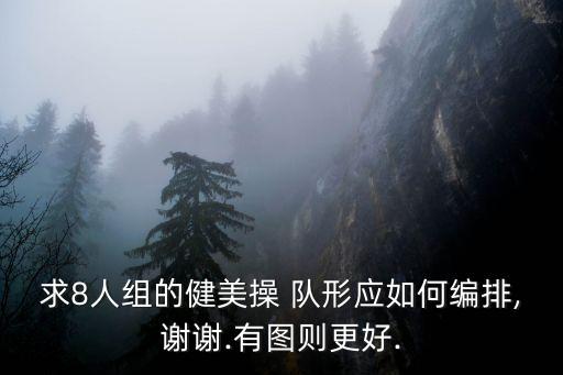 求8人组的健美操 队形应如何编排,谢谢.有图则更好.