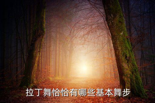 拉丁恰恰舞蹈组合,恰恰舞曲调轻快有趣很多歌手也采用