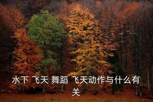 水下 飞天 舞蹈 飞天动作与什么有关