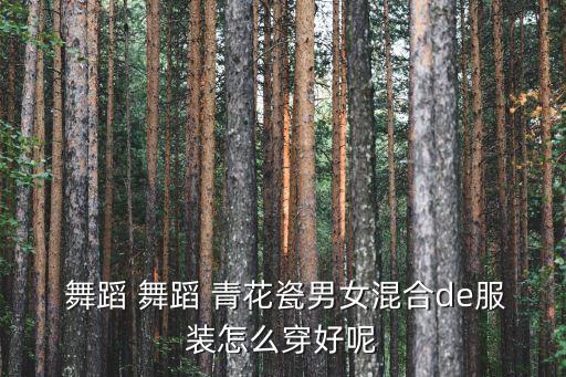  舞蹈 舞蹈 青花瓷男女混合de服装怎么穿好呢