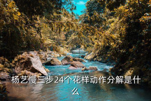 舞蹈家杨艺,奥运健身潮创意舞蹈教学片让你快速学习