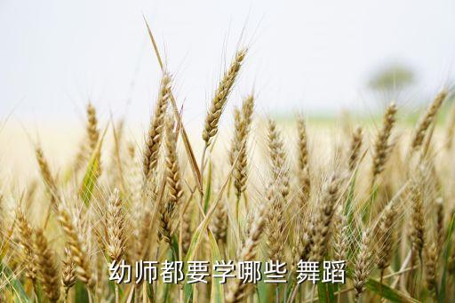 当幼师要懂很多舞蹈吗,学习国际标准舞幼儿教师要求更多
