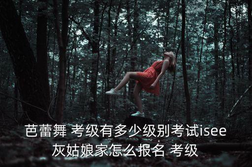 芭蕾舞 考级有多少级别考试isee灰姑娘家怎么报名 考级