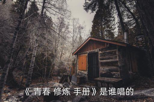 青春修炼手册舞蹈mp3下载,青春修炼手册原曲公布