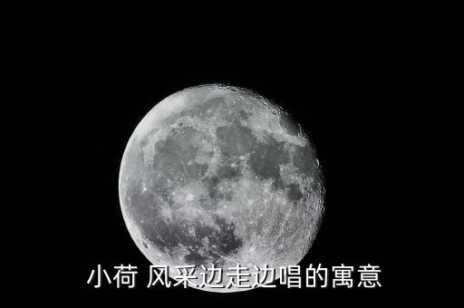  小荷 风采边走边唱的寓意