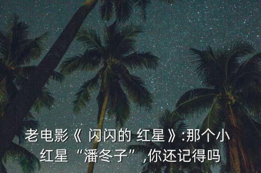 闪闪的红星舞蹈,《赵明》原著小说闪闪红星