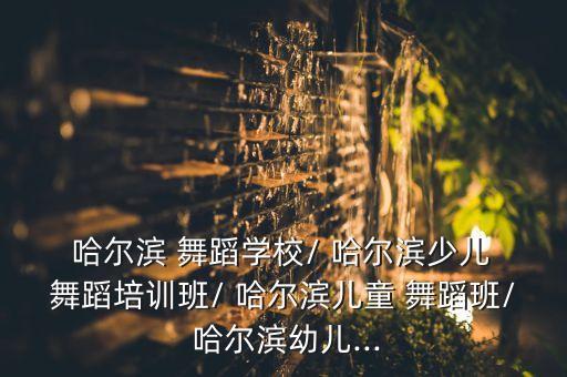  哈尔滨 舞蹈学校/ 哈尔滨少儿 舞蹈培训班/ 哈尔滨儿童 舞蹈班/ 哈尔滨幼儿...