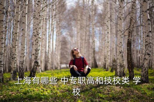  上海有哪些 中专职高和技校类 学校