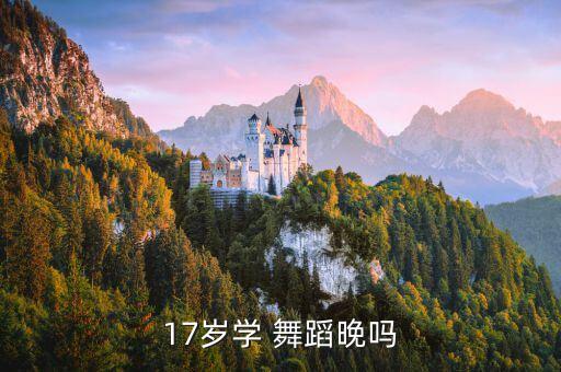 17岁学 舞蹈晚吗