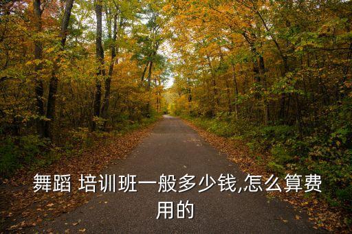 西安舞蹈培训班价格,孩子舞蹈课程费用多少?可参考以下资料