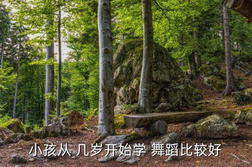 小孩从 几岁开始学 舞蹈比较好