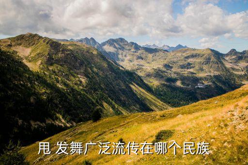 甩 发舞广泛流传在哪个民族