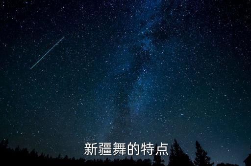  新疆舞的特点
