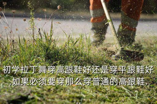 初学拉丁舞穿高跟鞋好还是穿平跟鞋好,如果必须要穿那么穿普通的高跟鞋...