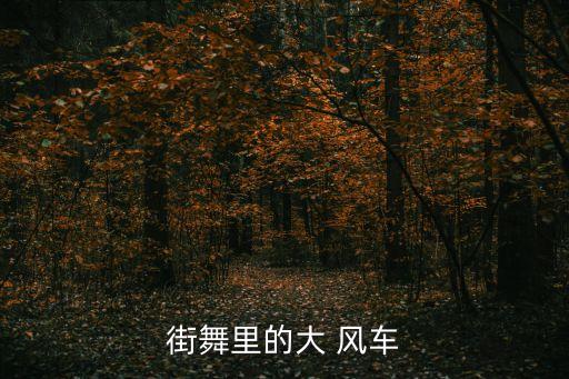 舞蹈动作大风车图片大全,风车拉伸视觉冲激强烈