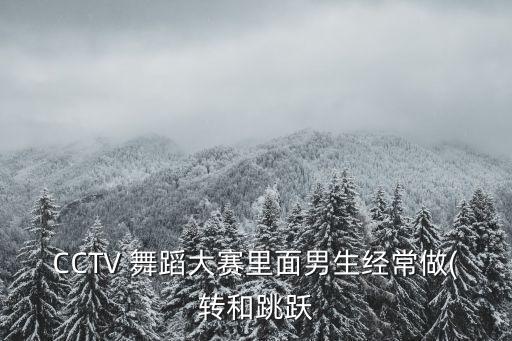 cctv封箱舞蹈,桃李杯舞蹈比赛是中国舞蹈奥斯卡的缩影