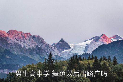 高二学舞蹈男,选择余地不多专业舞蹈学校不建议报名