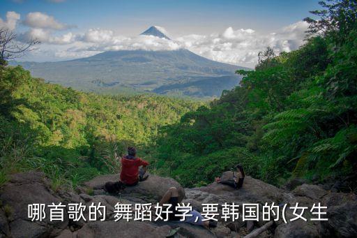 哪首歌的 舞蹈好学,要韩国的(女生