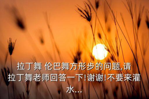 拉丁伦巴舞蹈教学,你可以试试这样跳巴士吗?
