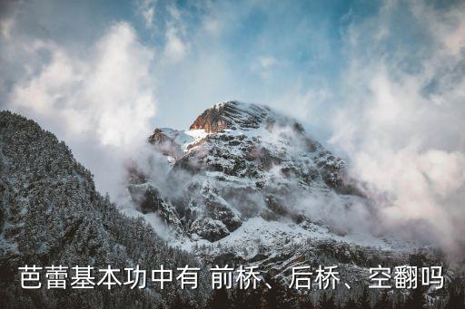 舞蹈跪立前桥,舞蹈基本功前桥的诀窍