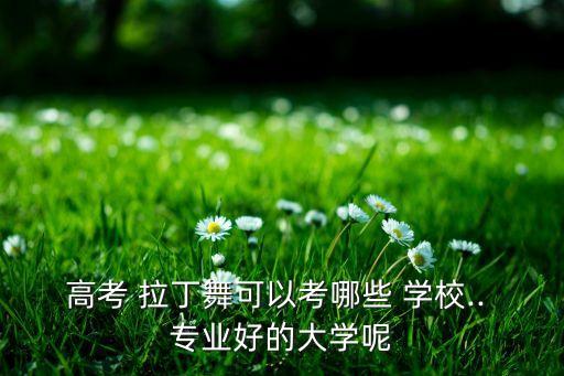拉丁舞蹈专业学校,大连拉丁舞蹈专业学校