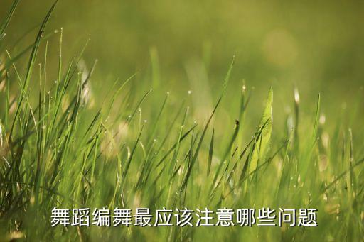 舞蹈编排方案个人舞蹈,幼儿舞蹈编排方案范文