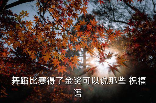 舞蹈一年有365个祝福,一年有三百六十五个天舞蹈