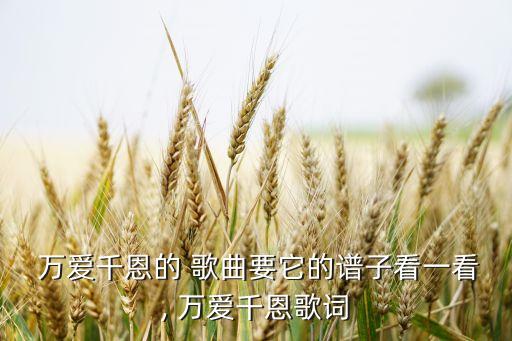 万爱千恩下载舞蹈歌曲,幼儿园万爱千恩完整舞蹈