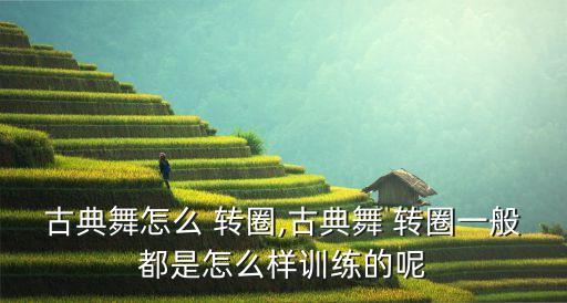 舞蹈转圈分哪几种,舞蹈中的转圈儿有几种方式