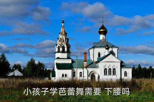 什么样的舞蹈需要下腰,什么舞蹈不用下腰