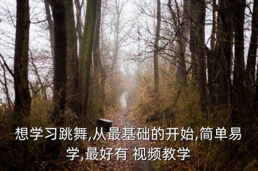 好看的学生舞蹈视频教程,好看古风舞蹈视频教程完整版