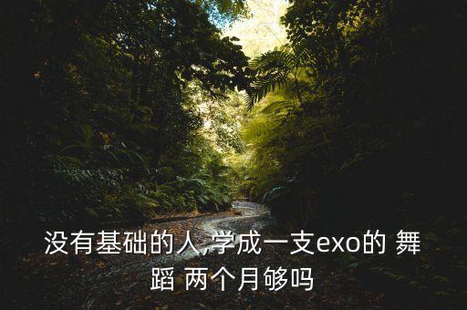 两个月能不能学好舞蹈