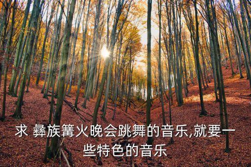 彝族舞蹈跳歌全部