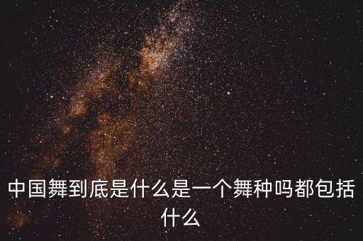 中国舞蹈的简介,华彩中国舞蹈简介