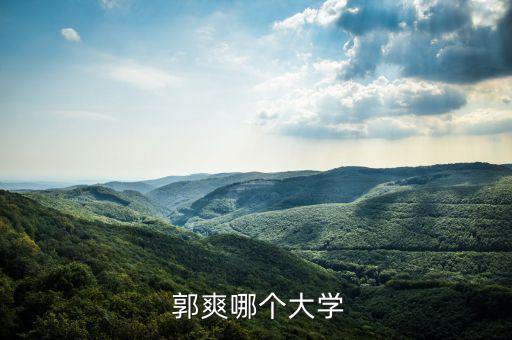 郭爽舞蹈家