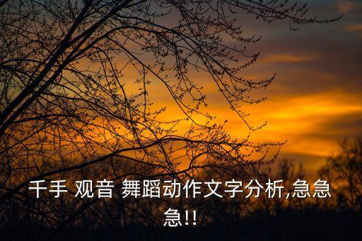 观音 舞蹈,春晚2005千手观音舞蹈