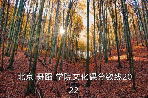 北京舞蹈学院分什么专业,李一桐北京舞蹈学院什么专业