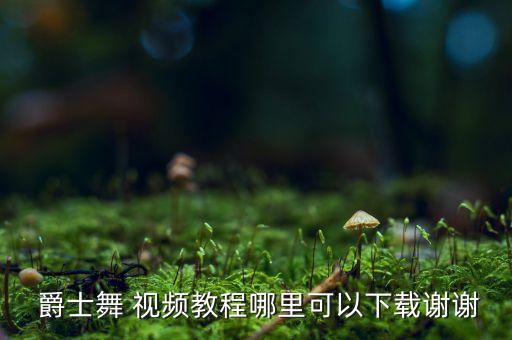 爵士舞蹈视频分解动作,初学者的爵士舞蹈分解视频
