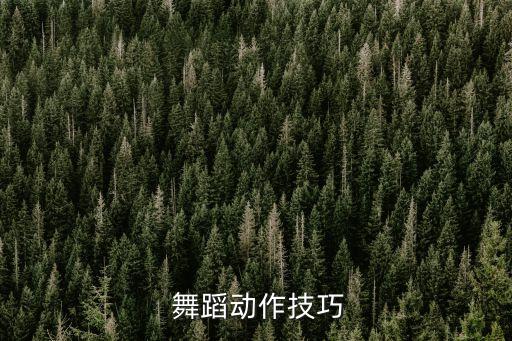 学舞蹈的诀窍