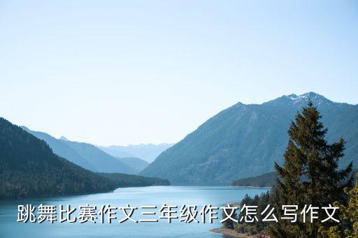 舞蹈小能手,舞蹈能手作文
