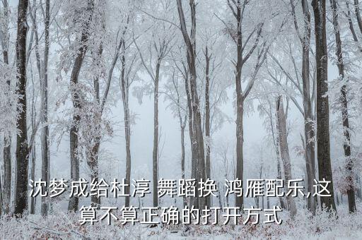鸿雁舞蹈视频现场版,舞蹈鸿雁完整版分解动作