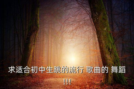 初级一些的舞蹈歌曲,儿童初级舞蹈歌曲