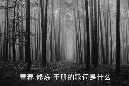 青春修炼手册舞蹈儿童
