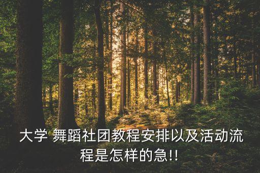 开放大学舞蹈