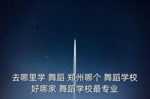 郑州东区高中生舞蹈班