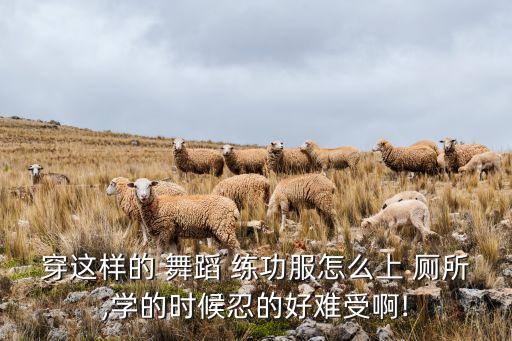 舞蹈练功服上厕所