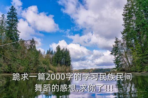 与舞蹈有关的感言