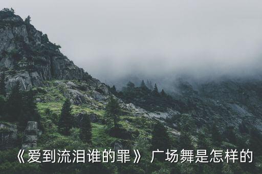 广场舞舞蹈视频分解
